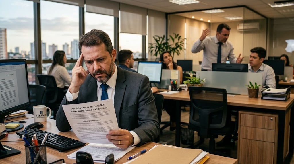 Assédio moral no trabalho: o que caracteriza e qual a responsabilidade da empresa