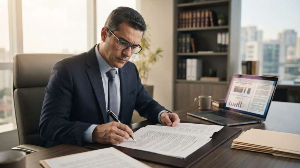 revisão de contrato empresarial por advogado