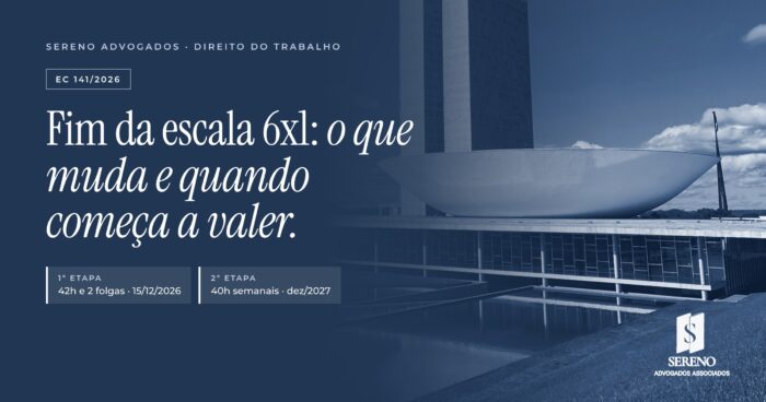 fim da escala 6x1
